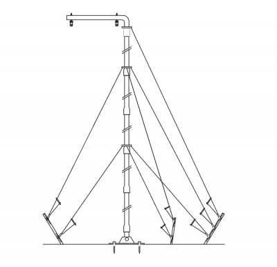 Base Station and Rapid Deployment Masts